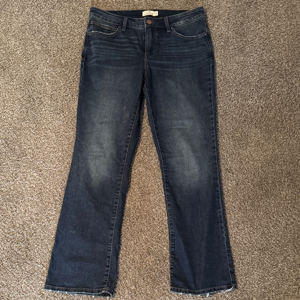 Maurices Dark Indigo Flare Jeans